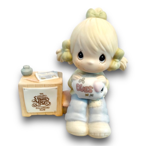 1983 Jonathan & David Figurine Join In On The Blessings Precious Moments - Picture 7 of 9